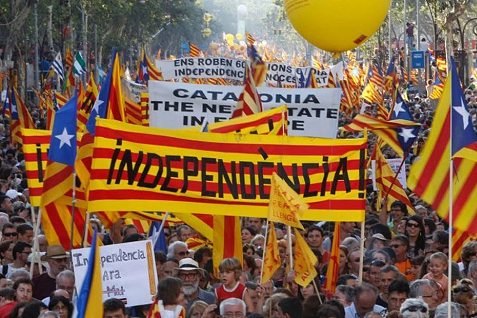 Испанская Каталония стремится стать самостоятельной