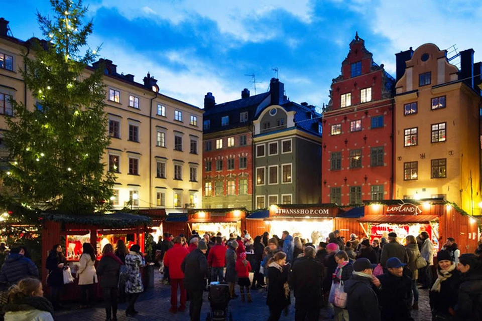 В преддверии зимних праздников в Швеции пройдут традиционные рождественские ярмарки
Фото: Управление по делам туризма Швеции