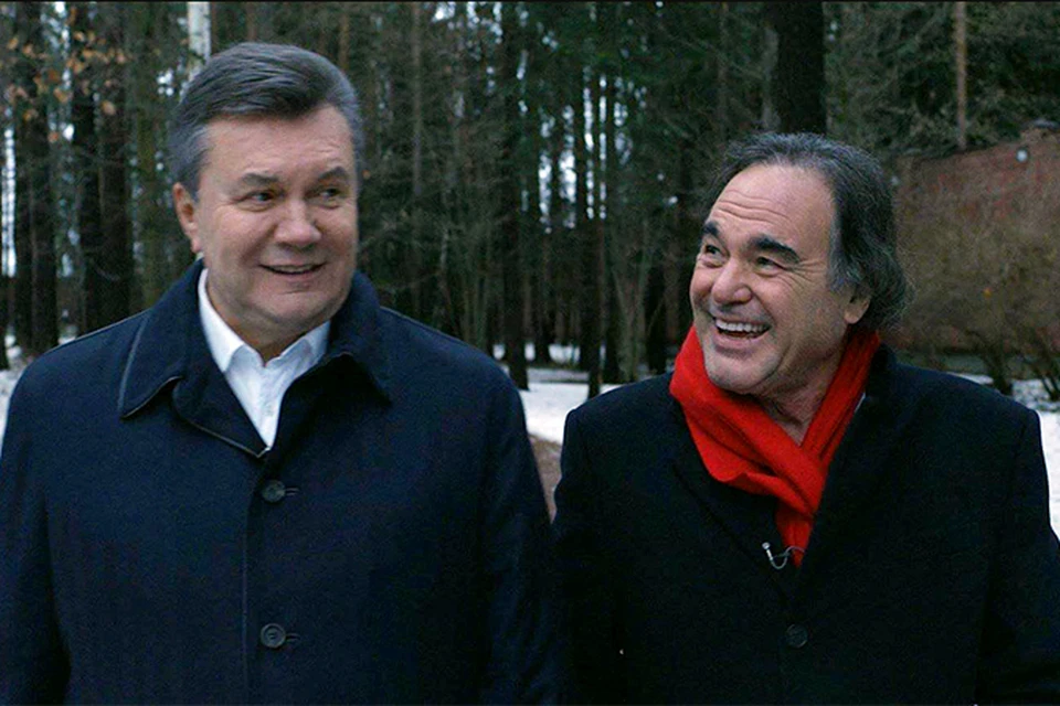 Оливер Стоун встретился с Януковичем в Москве. Фото: Facebook