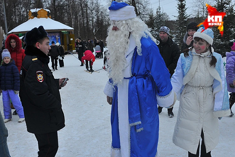 Первый день нового года в московской усадьбе деда Мороза