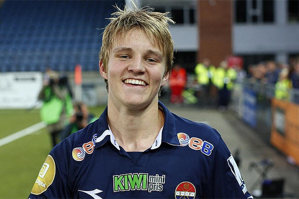 Молодой норвежский футболист Мартин Эдегор Фото: с сайта eurosport.ru