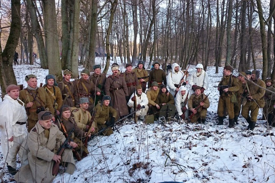 После реконструкции - фотография на память.