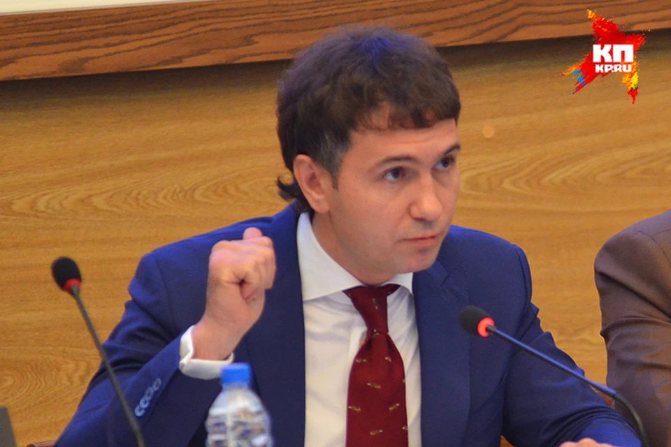Председатель Совета депутатов города Новосибирска Дмитрий Асанцев.