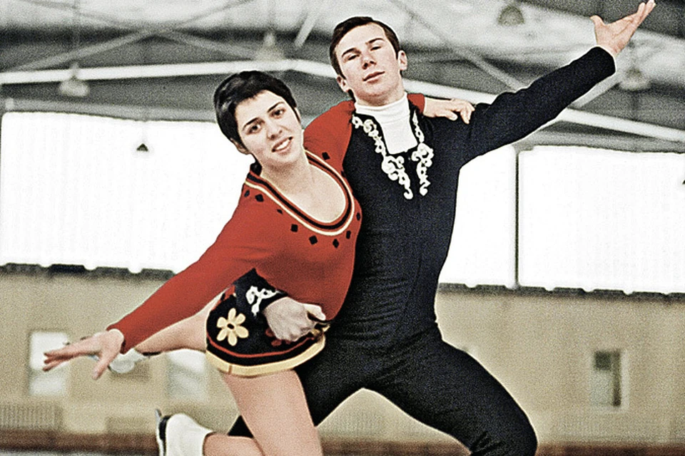 Ирина Роднина и Александр Зайцев.