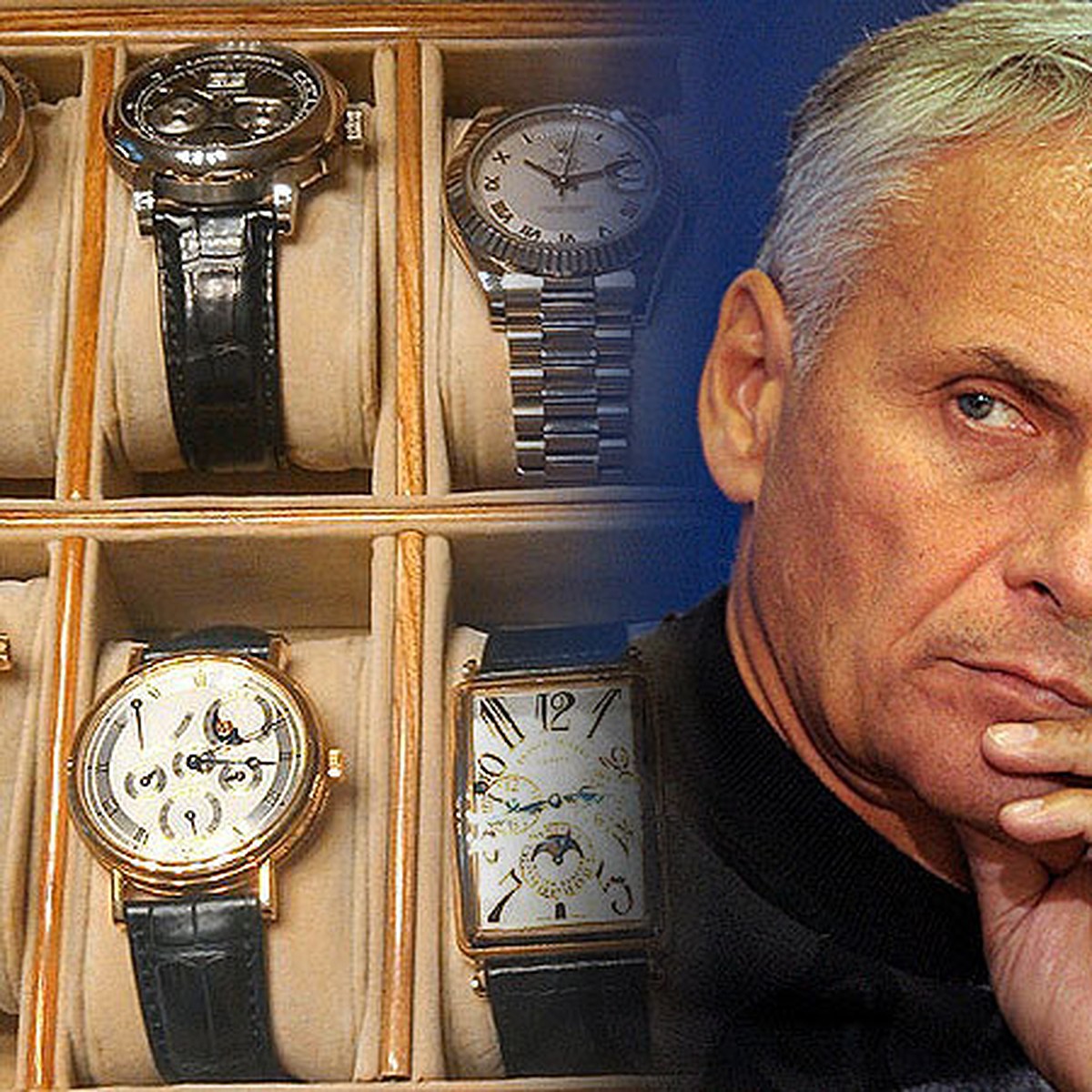 Хорошавин губернатор Сахалинской области коллекция часы