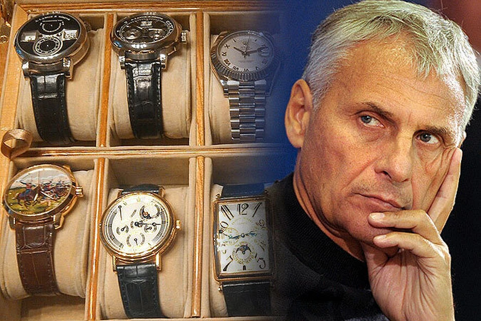 "Комсомолка" публикует фотографии конфискованных у губернатора Хорошавина драгоценностей и часов. ФОТО: СК РФ