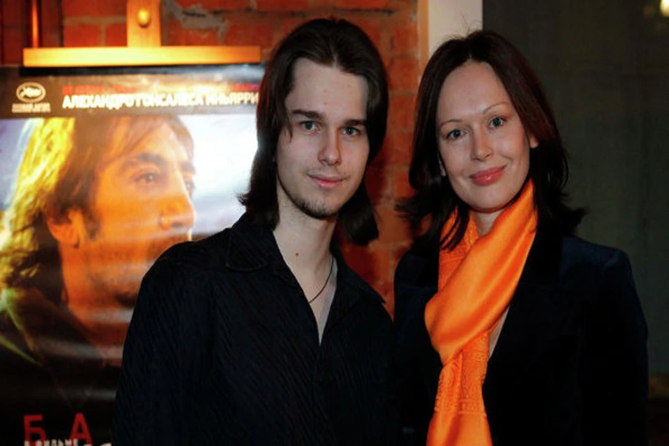Андрей Ливанов с мамой, Ириной Безруковой