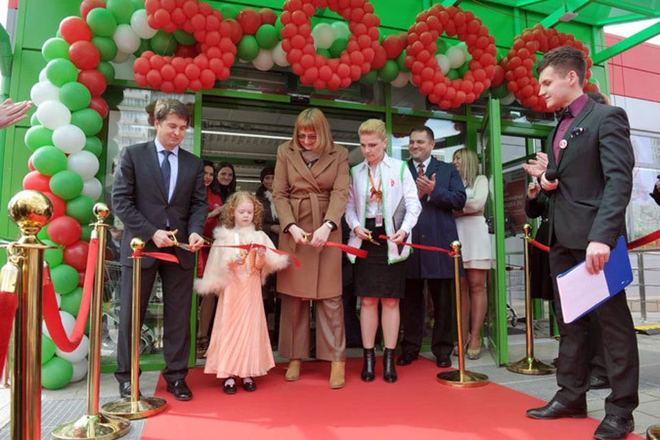В Москве 23 апреля на улице Генерала Белова, открылся новый юбилейный магазин «у дома»