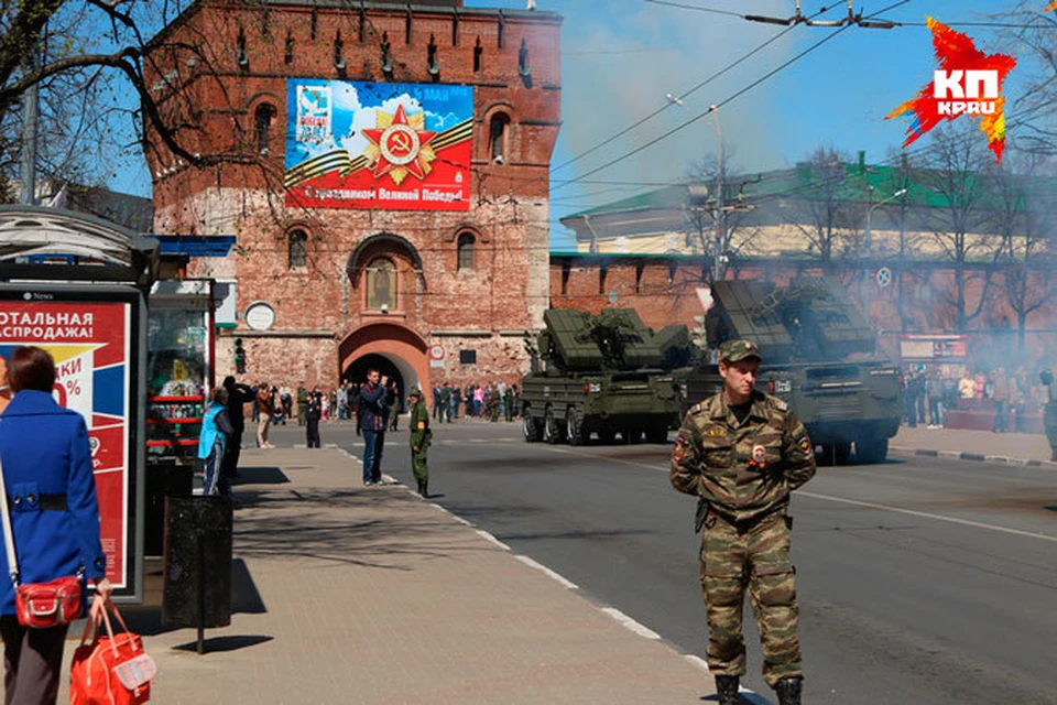 Движение транспорта в Нижнем Новгороде 9 мая будет изменено.