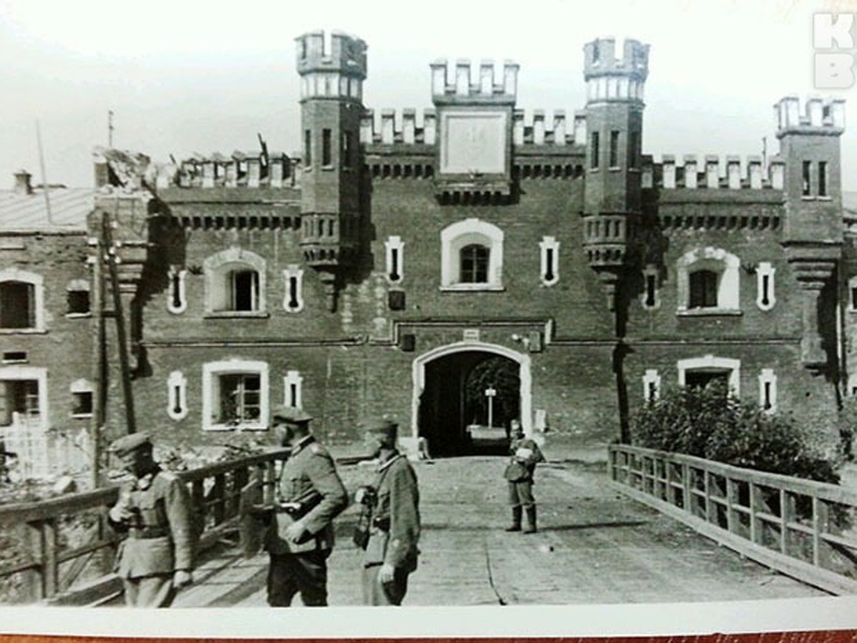 брестская крепость немецкие