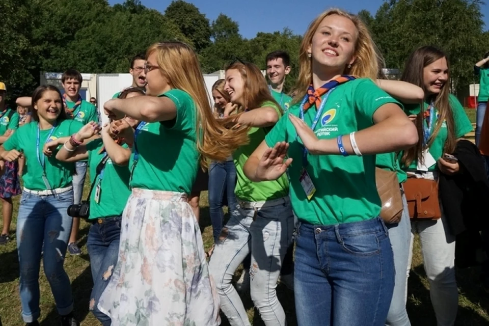 В этом году в "Балтийский Артек" приехали студенты и студентки из 67 регионов России.