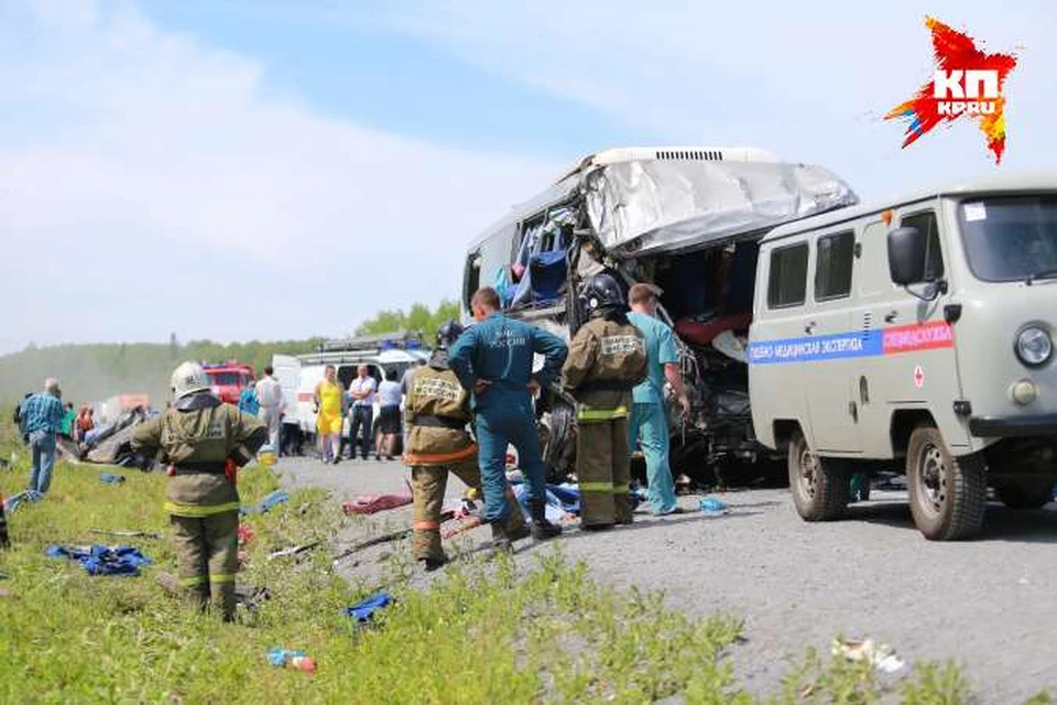 В июле в России произошло три аварии с 11 погибшими. Две из них - в Красноярском крае.