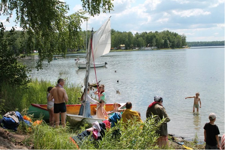 Участников фестиваля на озере Увильды учили бороться с гневом. Фото: Светлана Юровских