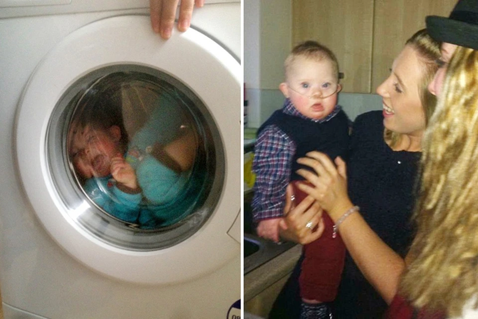 21-летняя жительница шотландского графства Рефруншир Кортни Стюарт опубликовала в Фейсбуке снимок, на котором изображен ее двухлетний сын Калеб.
