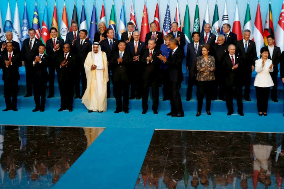 Лидеры стран G20.