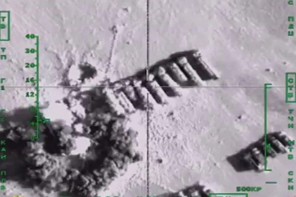ВКС России уничтожили свыше 500 бензовозов в Сирии