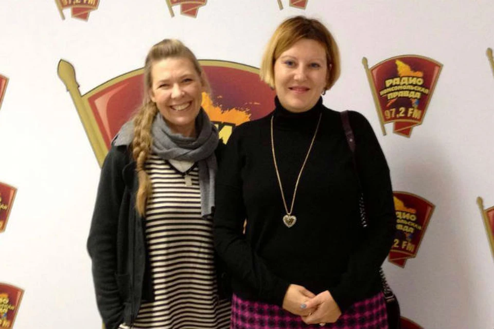 Ведущая программы «Восстание машин» Елена Ракитина (слева) и президент группы компаний «iConText» Мария Черницкая.