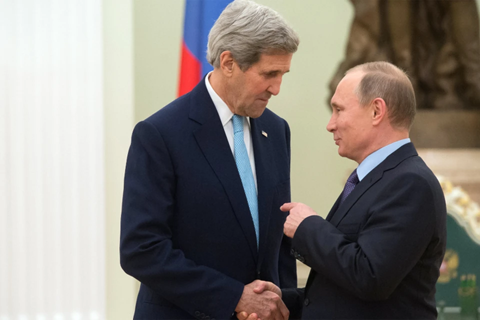 После встречи Путина и Керри, США не выступают за изоляцию России