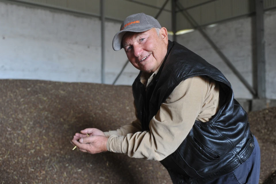 Фермер Лужков: "Будем стремиться выйти на уровень суммарно не меньше 15-17 тысяч тонн зерновых в этом году"