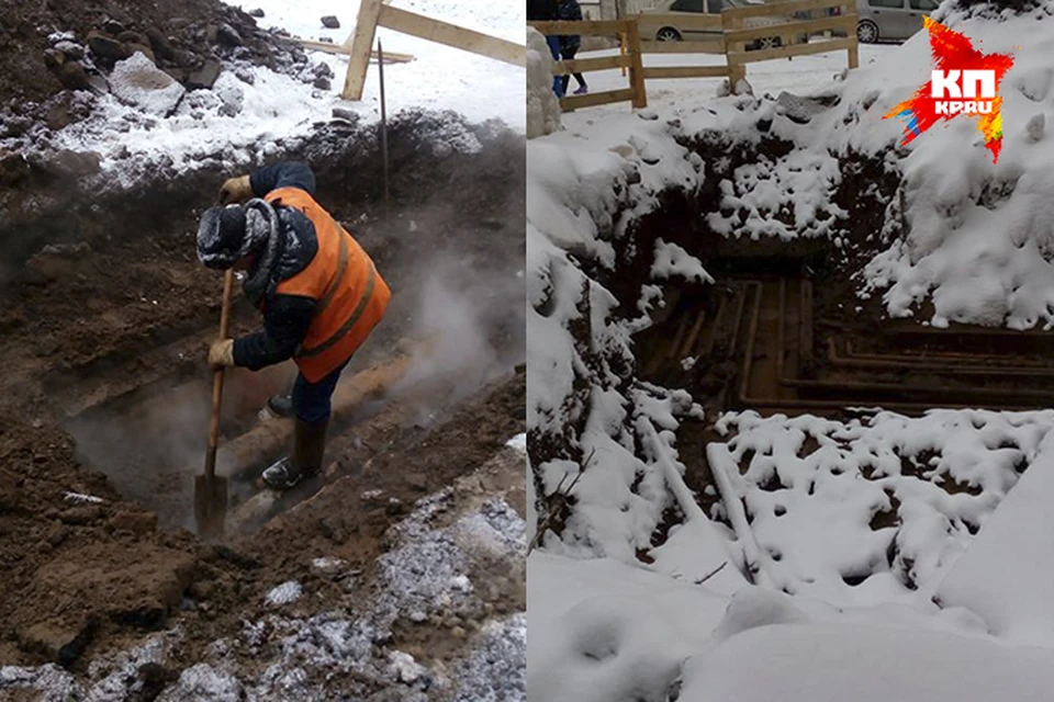 В доме на Барышникова в Ижевске, который «замерзал» несколько месяцев, тепло дадут к вечеру. Фото: Марат Исмагилов