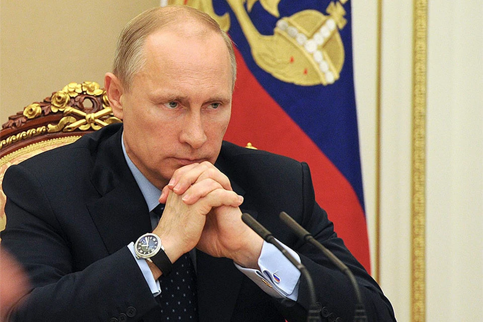 Путин отметил, что в экономике есть благоприятные условия для того, чтобы рассчитывать на исправление ситуации в текущем году