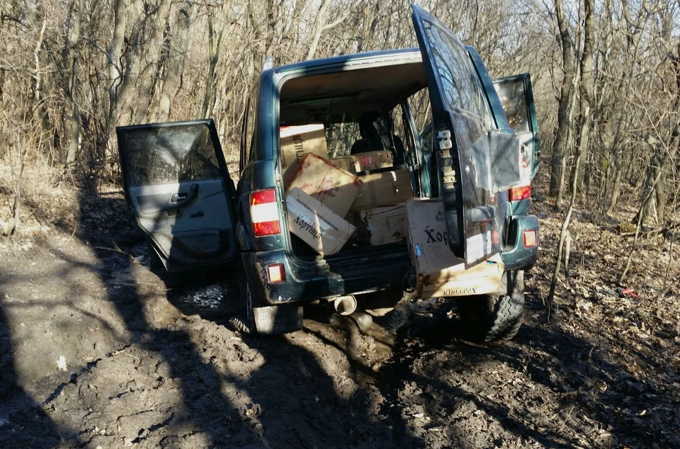 Автомобиль контрабандистов.