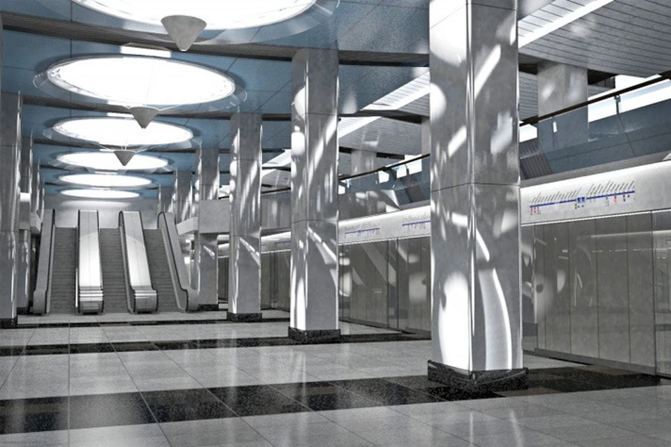 Станцию "Деловой центр" планируют открыть в июне 2016 года