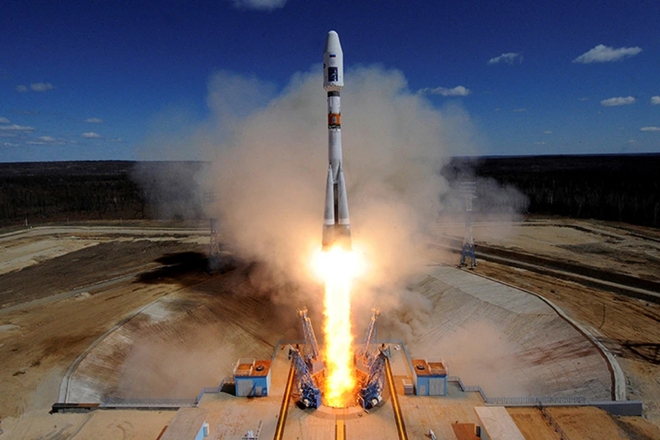 Ракета «Союз 2.1а» успешно вывела на орбиту три российских спутника