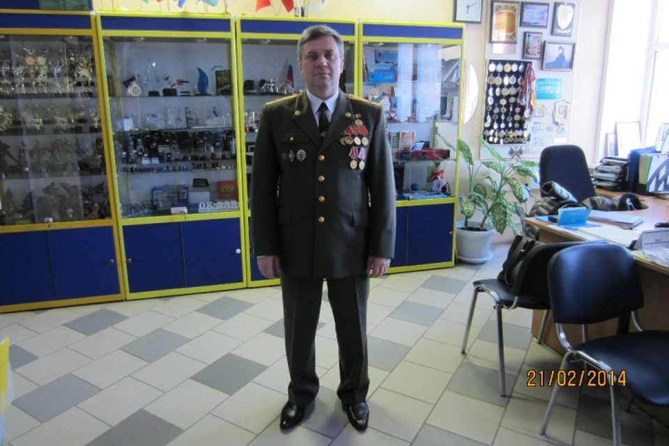 Майор запаса из Оренбурга вернул медаль «За боевые заслуги» семье ветерана в Ангарске