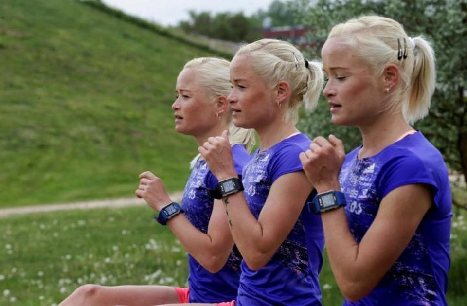 Три сестры, абсолютно идентичные, впервые будут соревноваться друг с другом за одну олимпийскую медаль