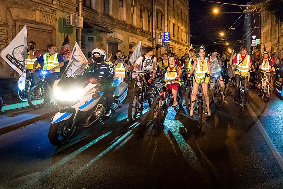 С 16 на 17 июля в столице пройдет X международная Велоночь. ФОТО Предоставлено организаторами