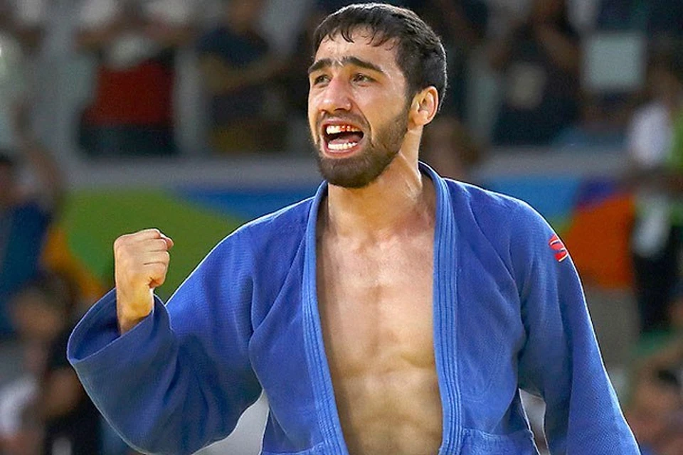 Хасан Халмурзаев выиграл золото в Рио. Фото: Reuters