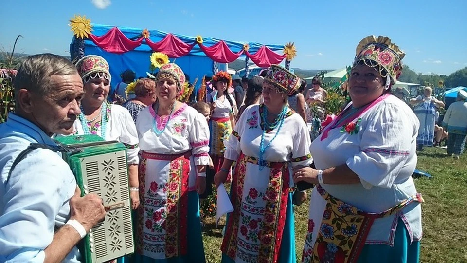 Задорные частушки звенели над поляной.