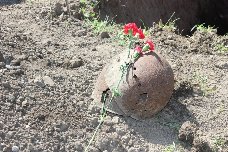 Солдат погиб в далеком 43-м году. Фото: поисковое объединение «Миус-фронт»