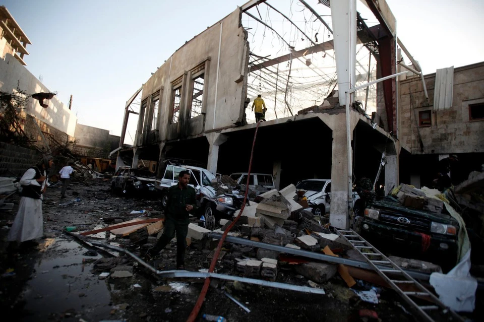 В результате авиаобстрелов в столице Йемена пострадали несколько сотен человек