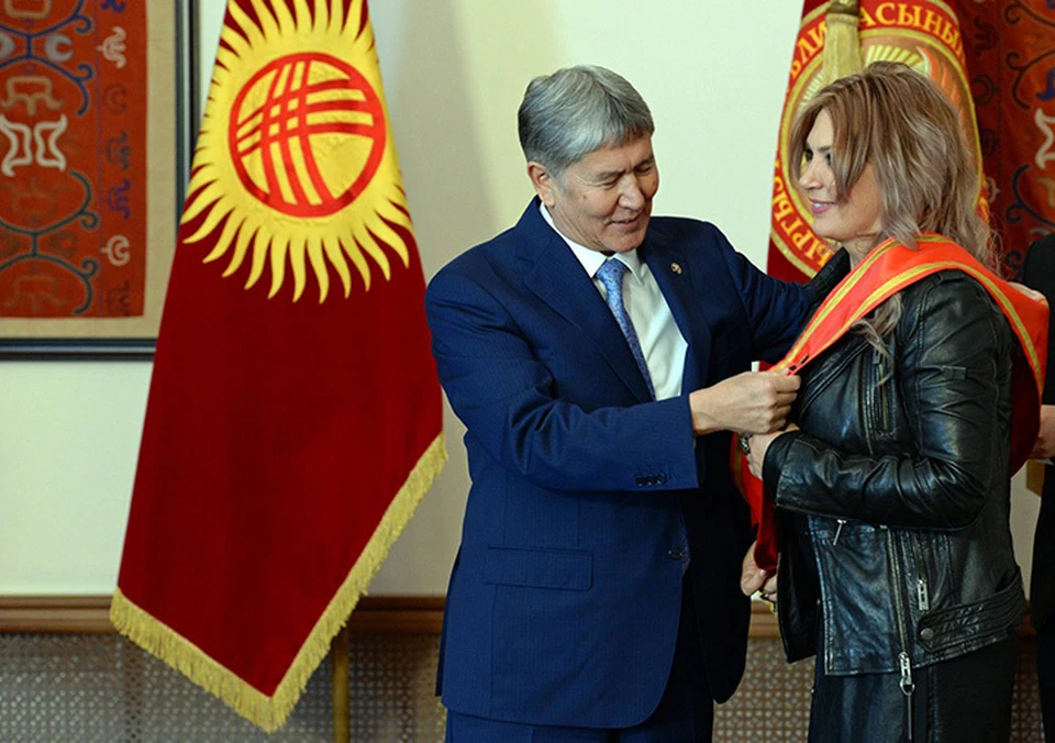 Светлана Назаренко удостоена медали «Даңк».
