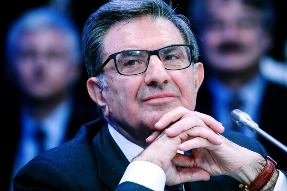 Президент Ассоциации "Познаем Евразию", председатель совета директоров АО "Банк Интеза" и создатель Евразийского форума Антонио Фаллико. Фото: Александр Рюмин/ТАСС