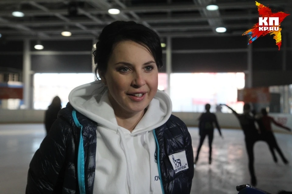 Двукратный серебряный призер Олимпиады Ирина Слуцкая провела мастер-класс для детей в Иркутске