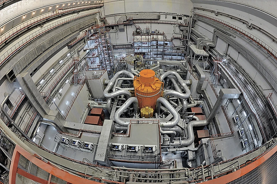 Реактор БН-800 на Белоярской АЭС. Фото: Пресс-служба "Росатома"