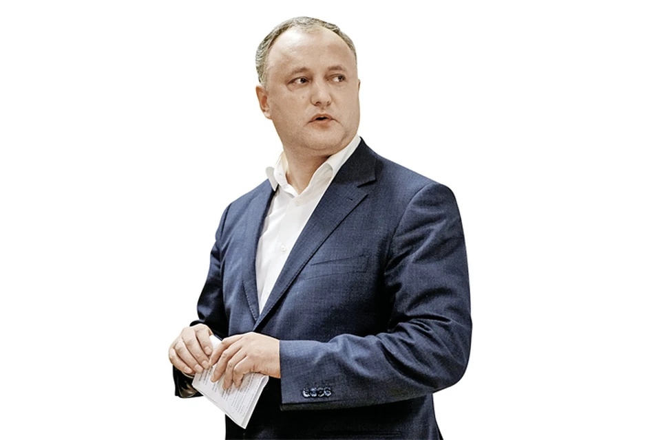 Избранный президент Молдовы Игорь Додон
