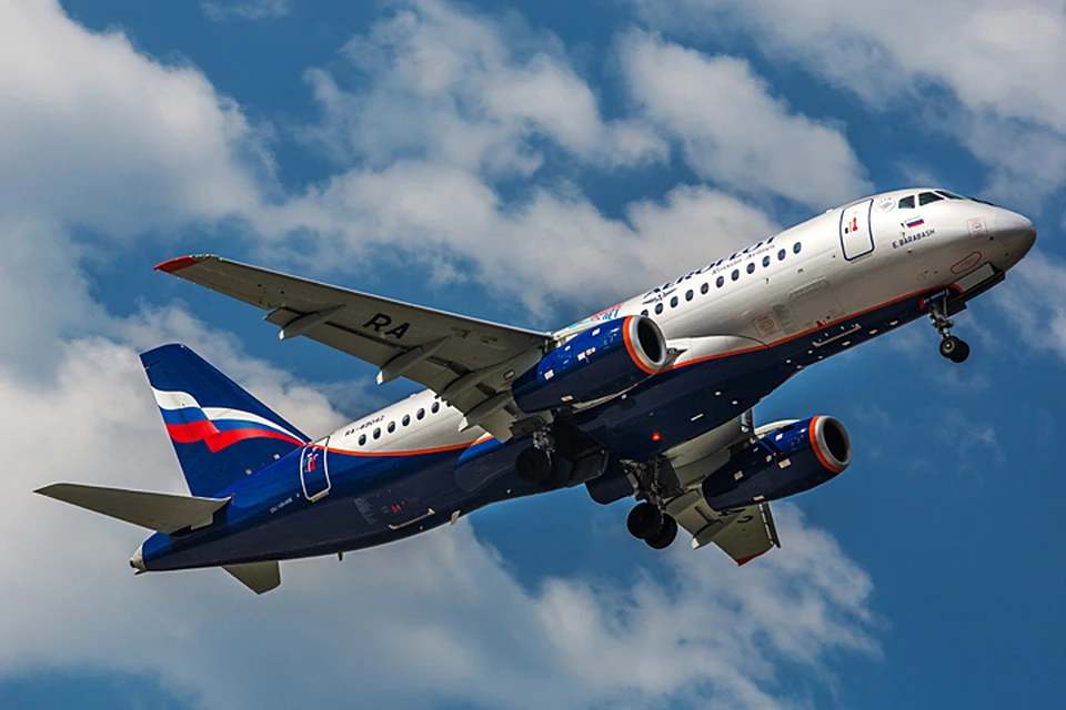 На направление запустили лучшие машины. Современные комфортабельные Sukhoi Superjet 100. Фото: Марина Лысцева/ТАСС