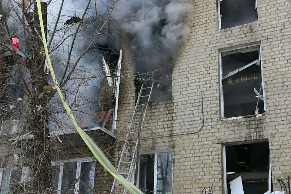 Взрыв и последующий пожар полностью уничтожили квартиру Денисовых.