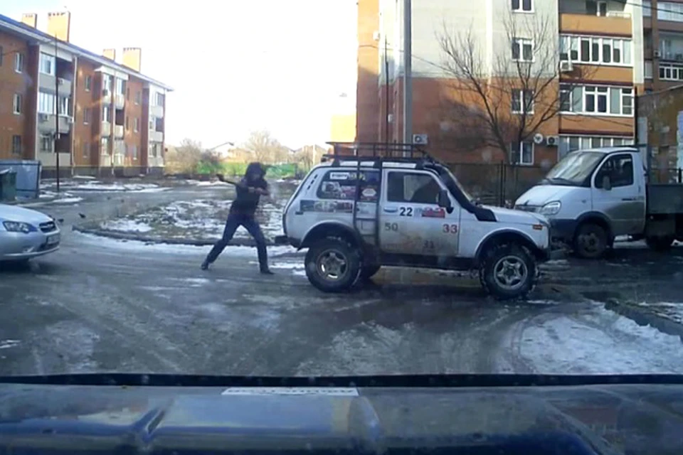 Стоп-кадр из видео.