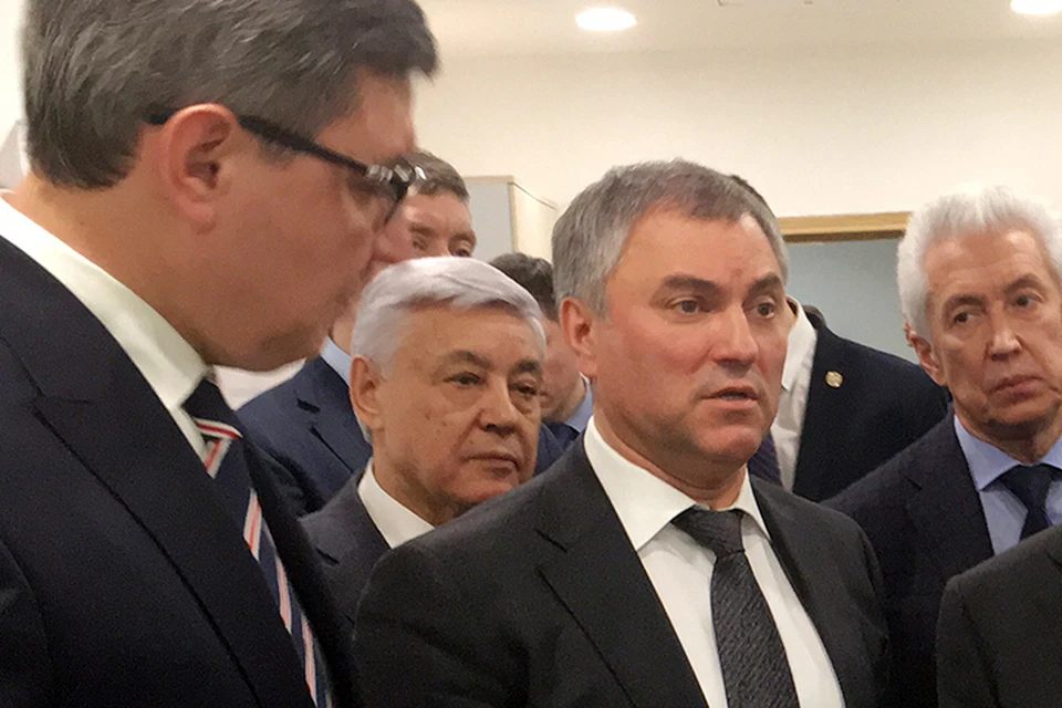 Председатель Госдумы Вячеслав Володин совершил рабочую поездку в Казань
