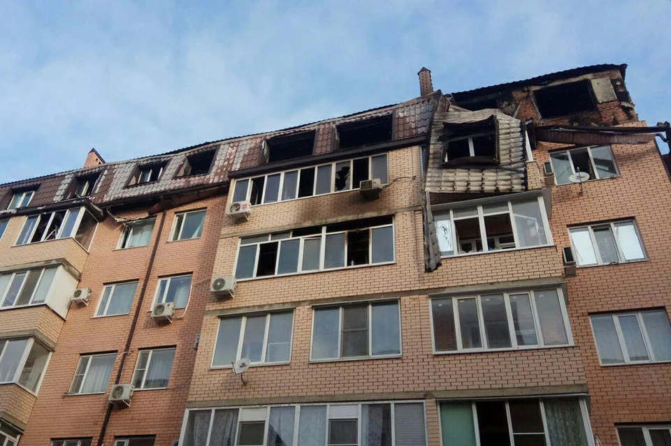 Огонь повредил 49 квартир