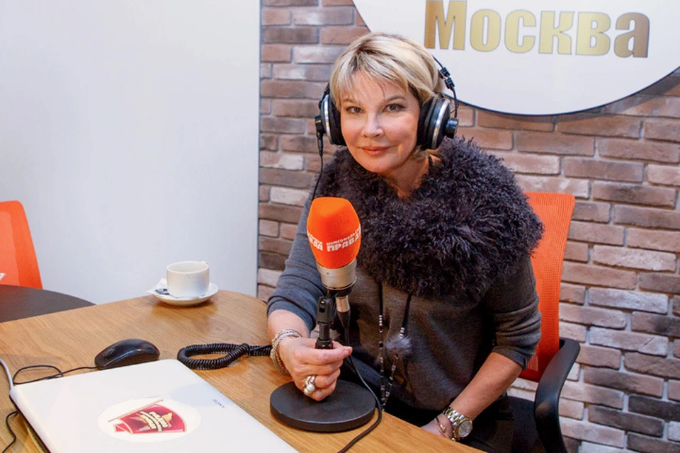 Татьяна Веденеева в гостях у Радио «Комсомольская правда»