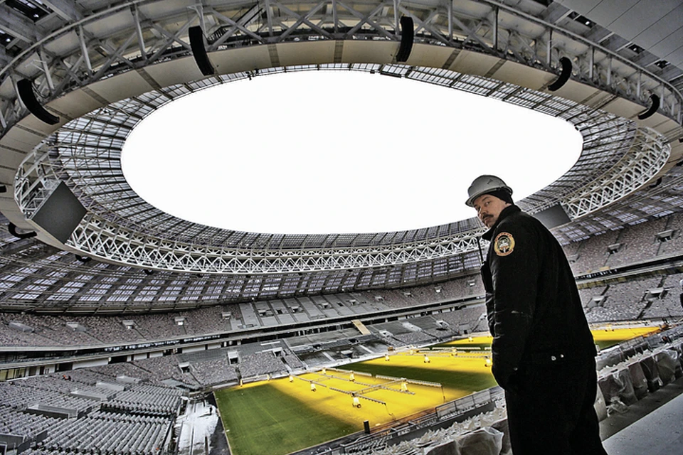 Стадион «Лужники» - главный стадион страны. Фото: Кирилл ЗЫКОВ/Агентство «Москва»