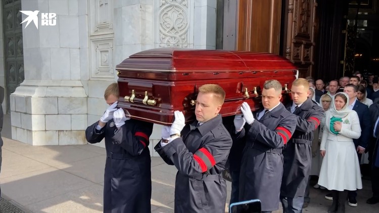 В Москве прошло отпевание Владимира Жириновского в храме Христа Спасителя