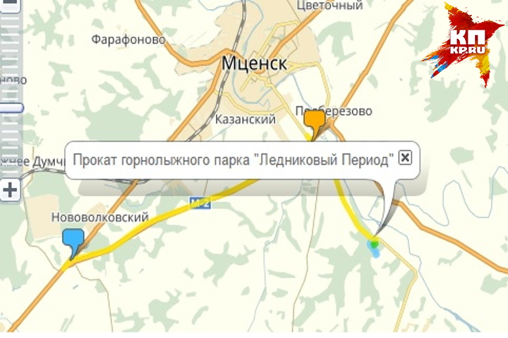 Фото: яндекс-карты