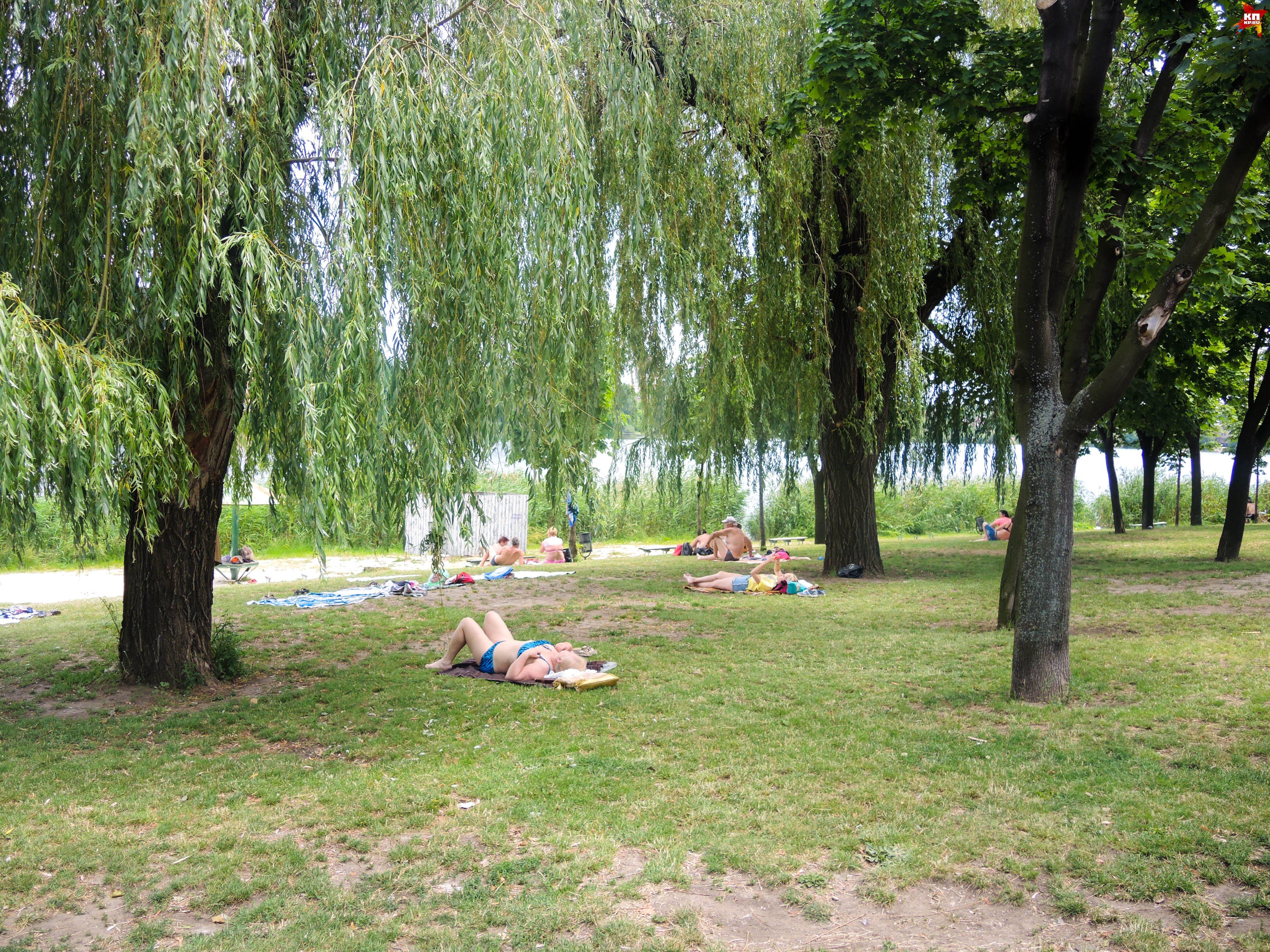 На Набережную приходят и просто отдыхнуть